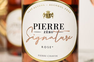 Pierre Zero Signature Sparkling Rose 750ml (0.5% alc.)