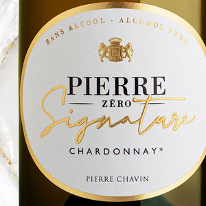 Pierre Zero Signature Chardonnay 750ml (0.5% alc.)